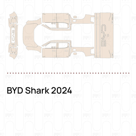 PPF prédécoupé BYD Shark 2024