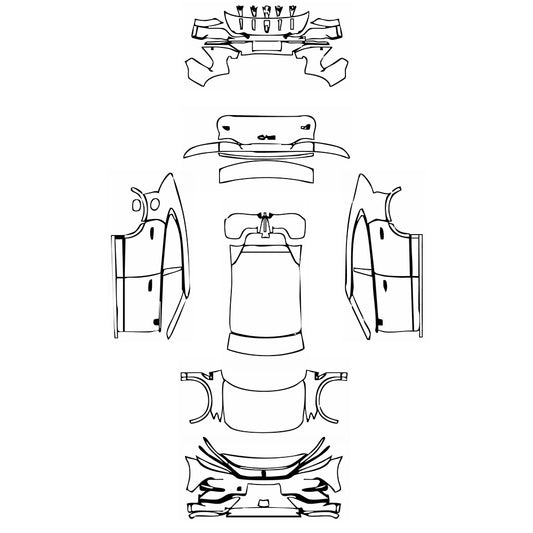 Pre-Cut PPF BYD Song L 2024 - PPF-Kits