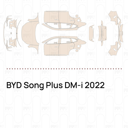 PPF prédécoupé BYD Song Plus DM-i 2022
