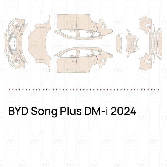 PPF prédécoupé BYD Song Plus DM-i 2024