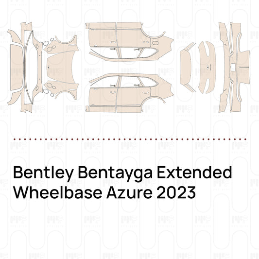 PPF prédécoupé Bentley Bentayga Extended Wheelbase Azure 2023