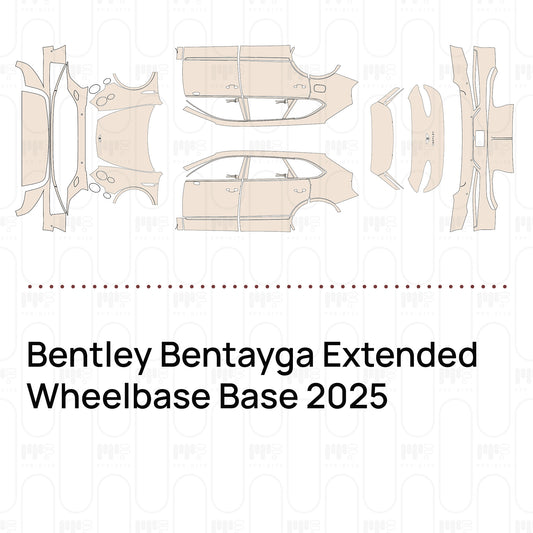 PPF prédécoupé Bentley Bentayga Extended Wheelbase Base 2025