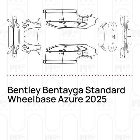 Pre-Cut PPF Bentley Bentayga Standard Wheelbase Azure 2025