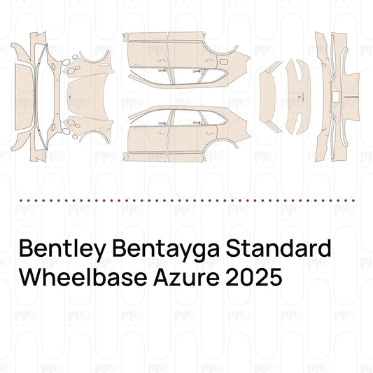 PPF prédécoupé Bentley Bentayga Standard Wheelbase Azure 2025