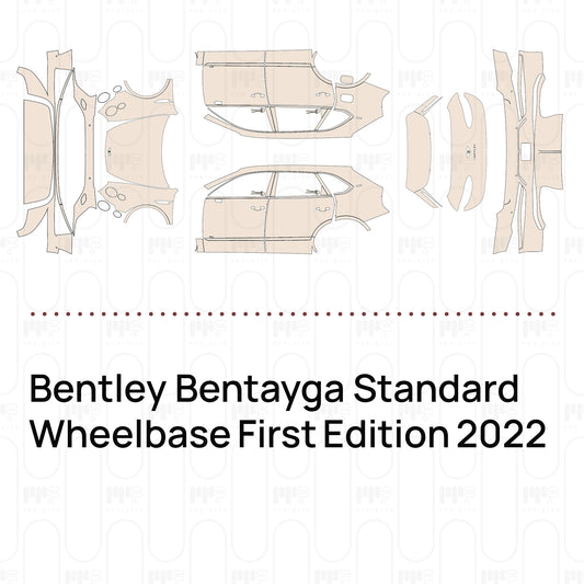 PPF prédécoupé Bentley Bentayga Standard Wheelbase First Edition 2022