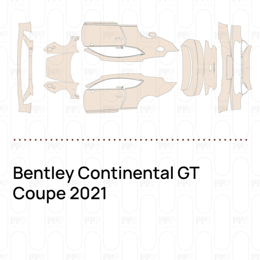 PPF prédécoupé Bentley Continental GT Coupe 2021