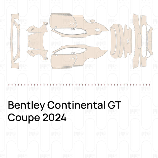 PPF prédécoupé Bentley Continental GT Coupe 2024