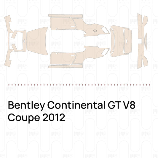 PPF prédécoupé Bentley Continental GT V8 Coupe 2012