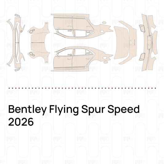 PPF prédécoupé Bentley Flying Spur Speed 2026