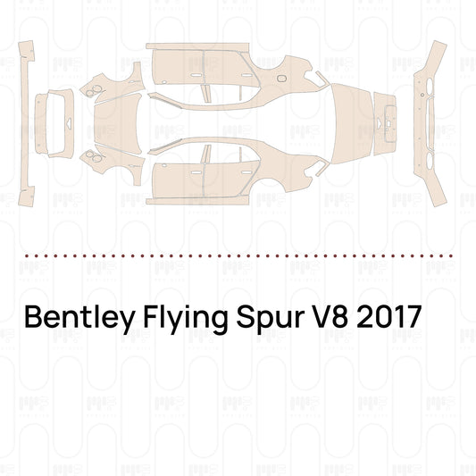 PPF prédécoupé Bentley Flying Spur V8 2017
