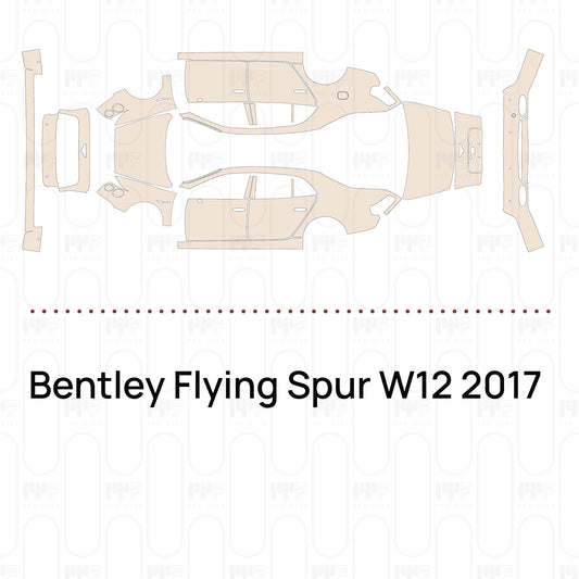 PPF prédécoupé Bentley Flying Spur W12 2017