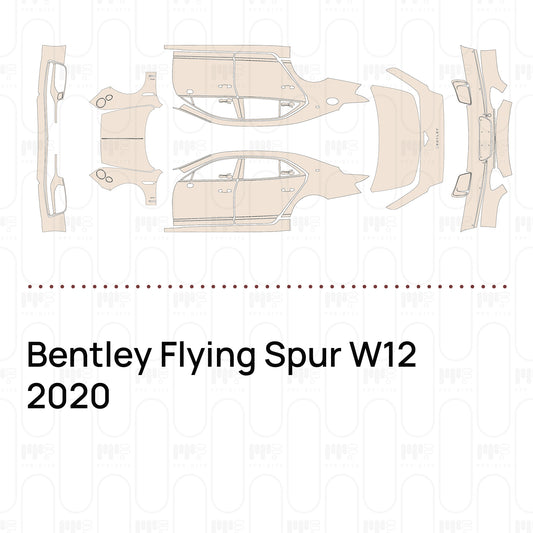 PPF prédécoupé Bentley Flying Spur W12 2020