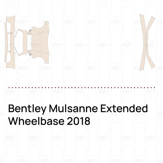 PPF prédécoupé Bentley Mulsanne Extended Wheelbase 2018
