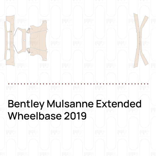 PPF prédécoupé Bentley Mulsanne Extended Wheelbase 2019