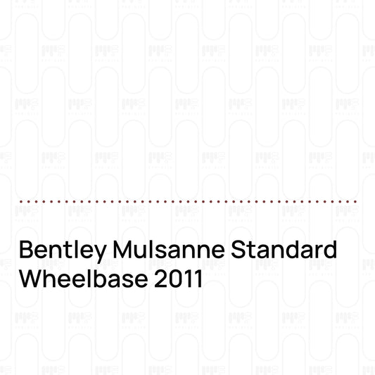 PPF prédécoupé Bentley Mulsanne Standard Wheelbase 2011