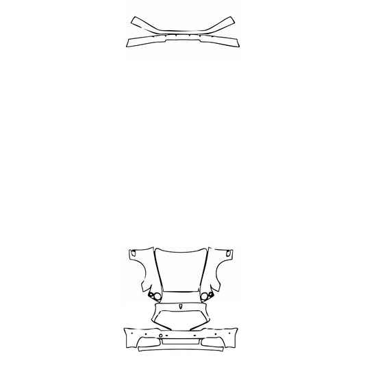 Pre-Cut PPF Bentley Mulsanne Standard Wheelbase 2017 - PPF-Kits