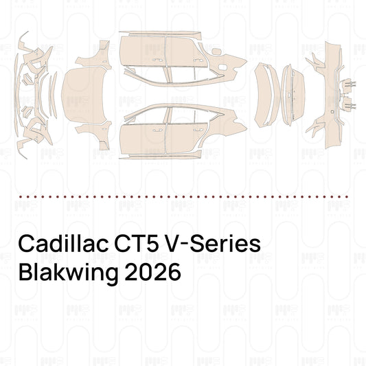 PPF prédécoupé Cadillac CT5 V-Series Blakwing 2026