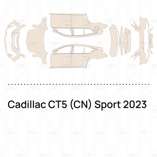 PPF prédécoupé Cadillac CT5 (CN) Sport 2023