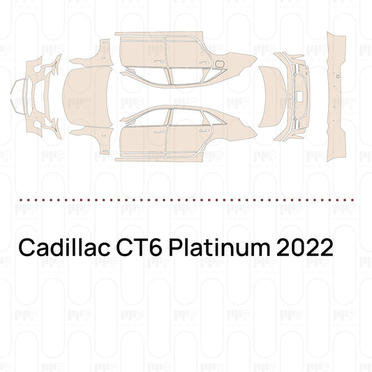 PPF prédécoupé Cadillac CT6 Platinum 2022
