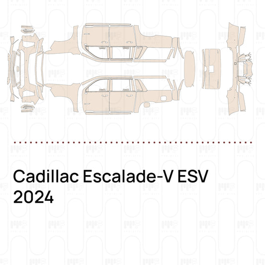 PPF prédécoupé Cadillac Escalade-V ESV 2024