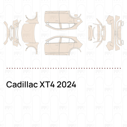 PPF prédécoupé Cadillac XT4 2024