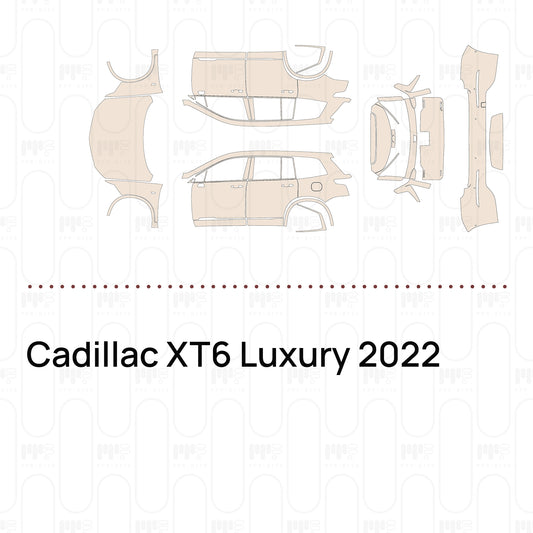 PPF prédécoupé Cadillac XT6 Luxury 2022