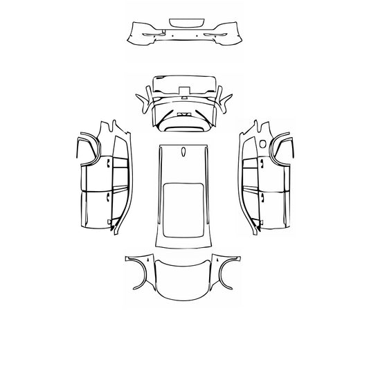 Pre-Cut PPF Cadillac XT6 Luxury 2023 - PPF-Kits