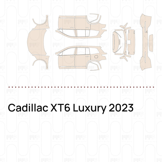 PPF prédécoupé Cadillac XT6 Luxury 2023