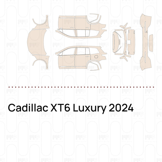 PPF prédécoupé Cadillac XT6 Luxury 2024