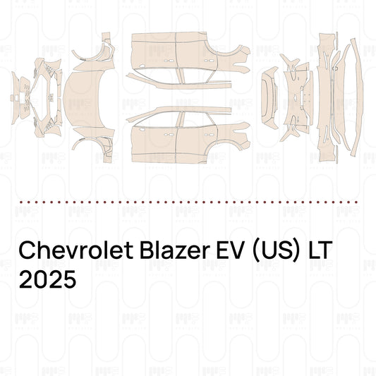 PPF prédécoupé Chevrolet Blazer EV (US) LT 2025