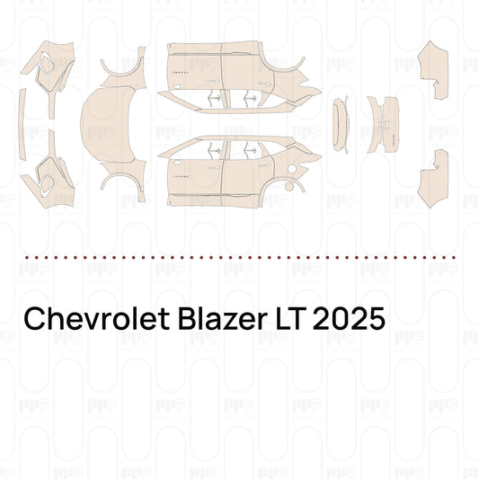 PPF prédécoupé Chevrolet Blazer LT 2025