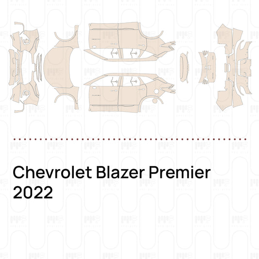 PPF prédécoupé Chevrolet Blazer Premier 2022