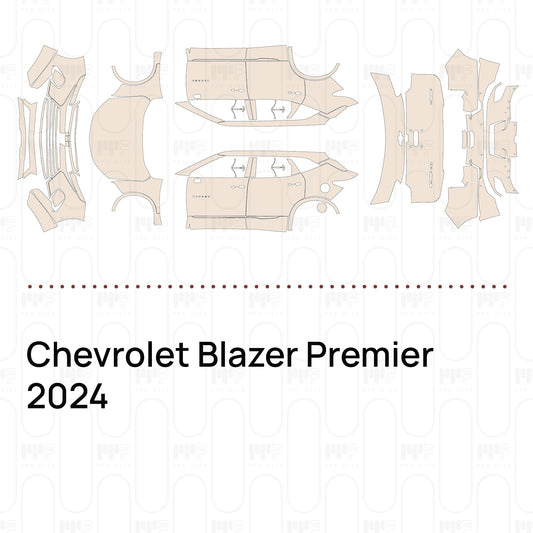 PPF prédécoupé Chevrolet Blazer Premier 2024