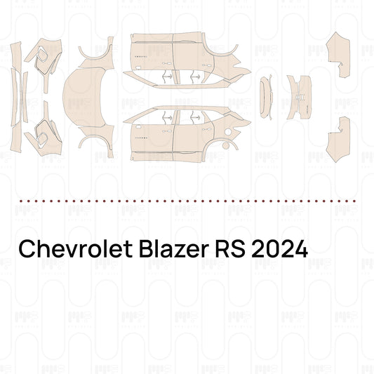 PPF prédécoupé Chevrolet Blazer RS 2024