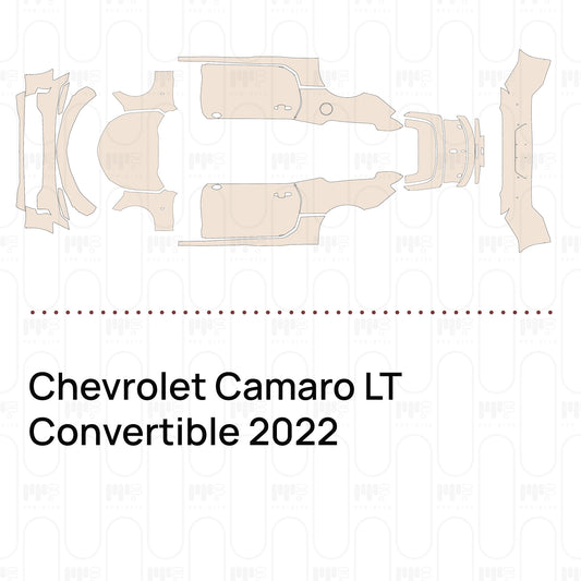 PPF prédécoupé Chevrolet Camaro LT Convertible 2022