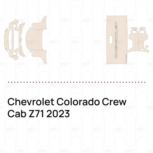 PPF prédécoupé Chevrolet Colorado Crew Cab Z71 2023