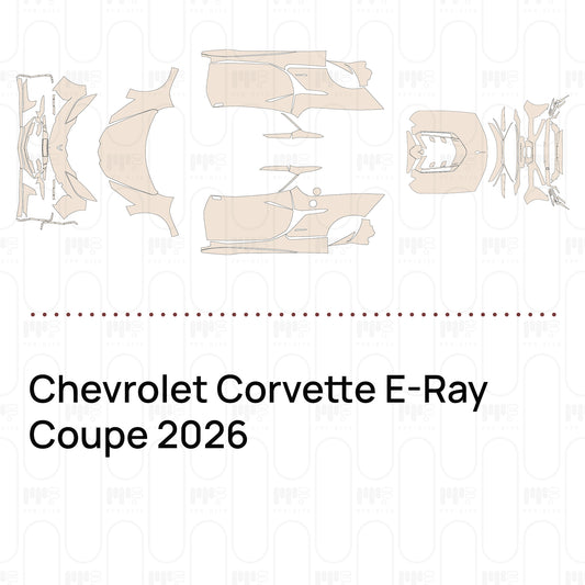 PPF prédécoupé Chevrolet Corvette E-Ray Coupe 2026