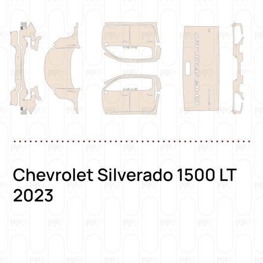 PPF prédécoupé Chevrolet Silverado 1500 LT 2023