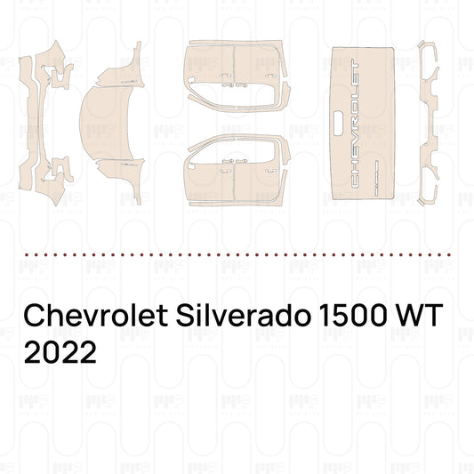 PPF prédécoupé Chevrolet Silverado 1500 WT 2022