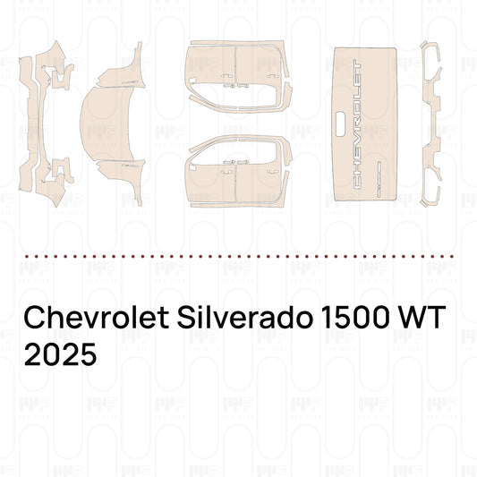 PPF prédécoupé Chevrolet Silverado 1500 WT 2025