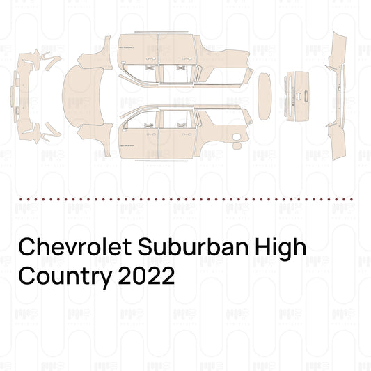 PPF prédécoupé Chevrolet Suburban High Country 2022
