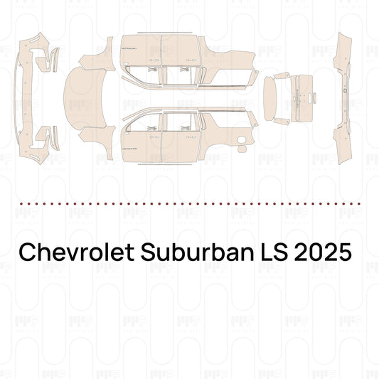 PPF prédécoupé Chevrolet Suburban LS 2025
