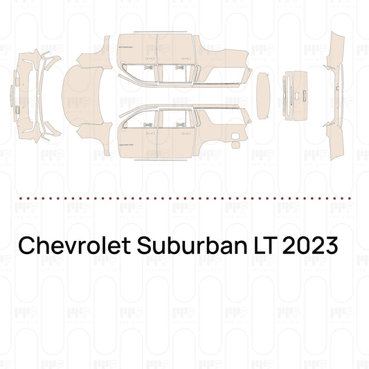 PPF prédécoupé Chevrolet Suburban LT 2023
