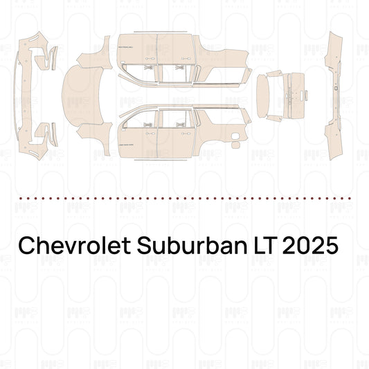 PPF prédécoupé Chevrolet Suburban LT 2025