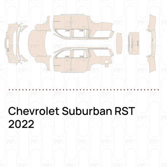 PPF prédécoupé Chevrolet Suburban RST 2022