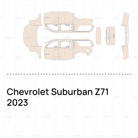 PPF prédécoupé Chevrolet Suburban Z71 2023