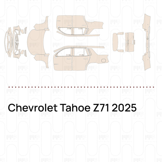 PPF prédécoupé Chevrolet Tahoe Z71 2025