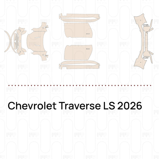 PPF prédécoupé Chevrolet Traverse LS 2026