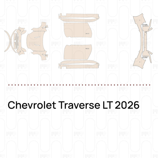 PPF prédécoupé Chevrolet Traverse LT 2026