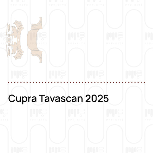 Cupra Tavascan 2025 – Film de protection PPF prédécoupé